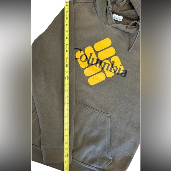 Columbia Green Hoodie with Yellow Logo (Men’s Medium) - Picture 4 of 7